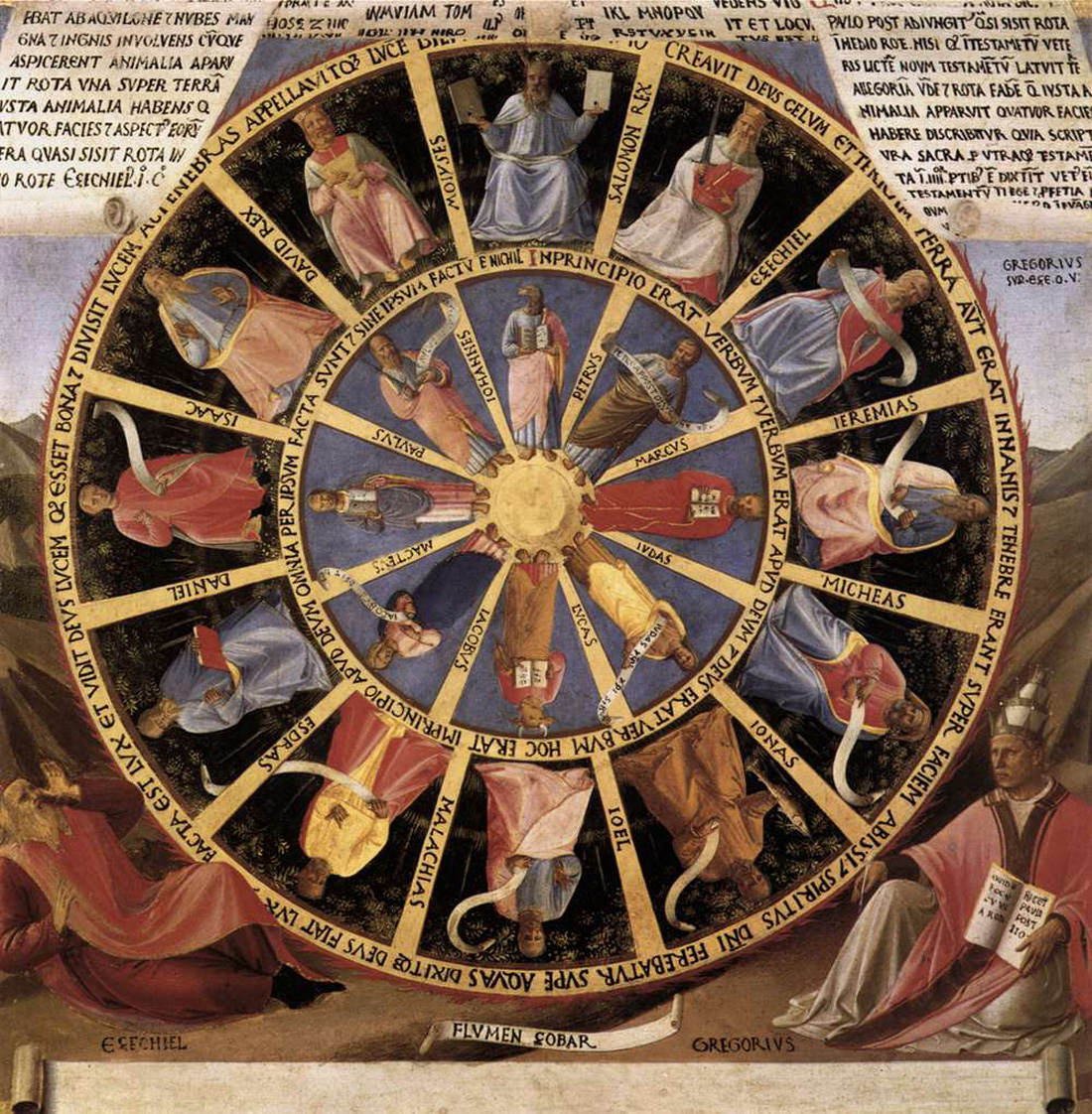 mystic wheel the vision of ezekiel